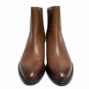 Jonak Brown Leather Chelsea Boots